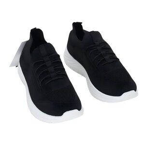 Akademiks Men's Flux Slip-On Sneakers Black 8M